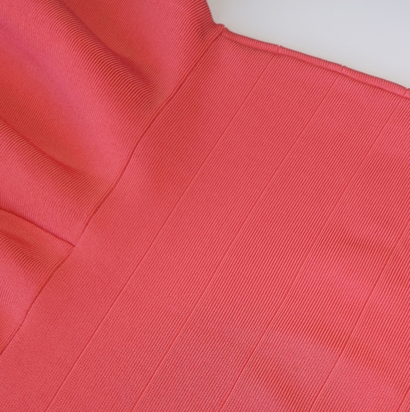 GUESS by Marciano Coral Bandage Skirt – High Stretch Bodycon, Size S - Picture 7 of 8